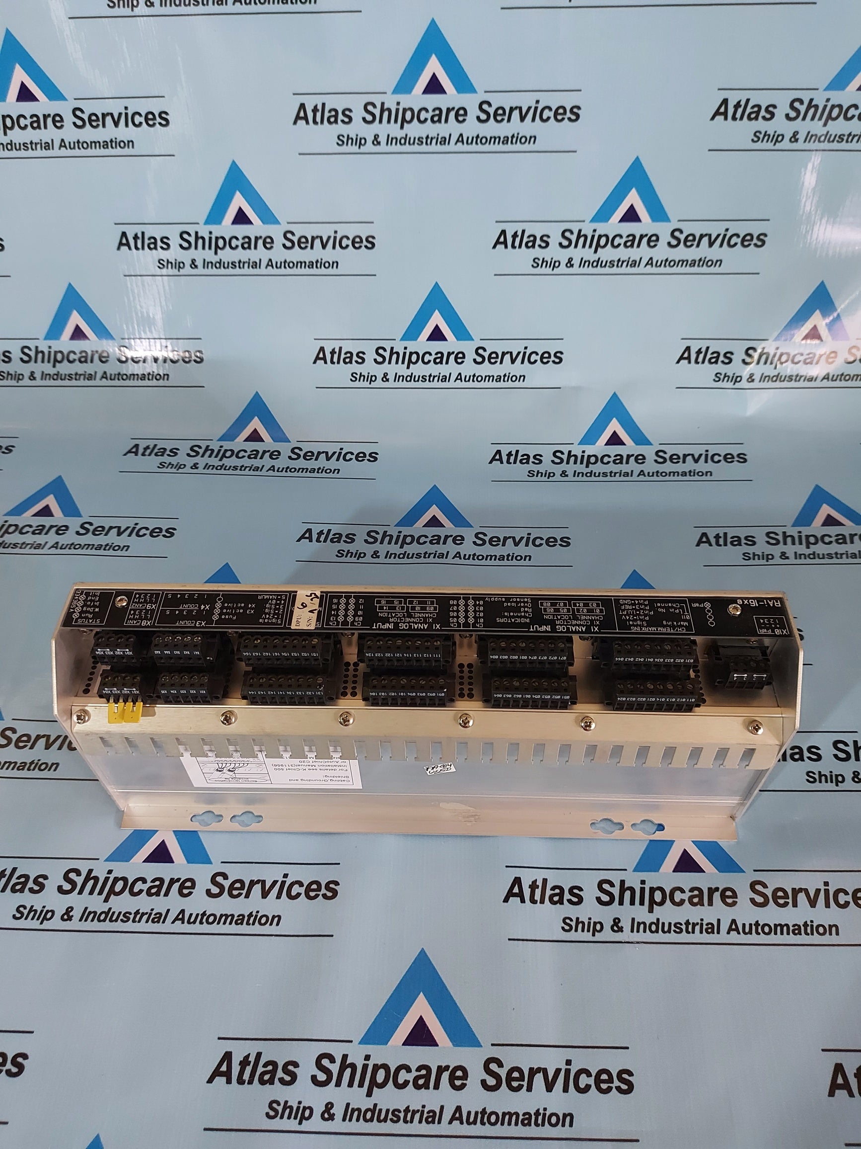 KONGSBERG RAi-16xe 329714 REMOTE ANALOGUE INPUT MODULE REV.B10